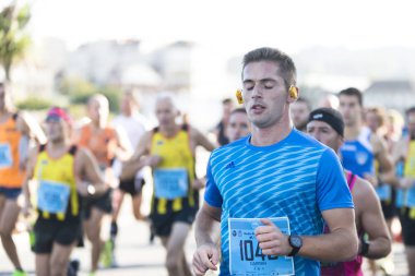 Yarı Maraton çalıştıran sporcular