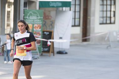 Yarı Maraton çalıştıran sporcular