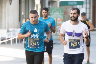 Yarı Maraton çalıştıran sporcular