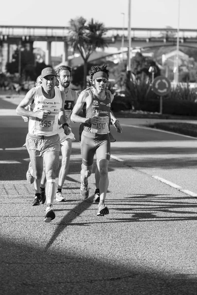 Sportolók a Félmaraton futás — Stock Fotó