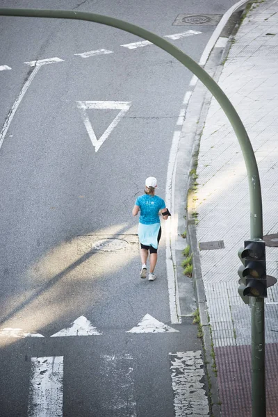 Sportowców biegnących w Półmaratonie — Zdjęcie stockowe