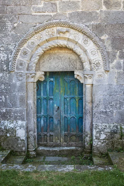 Igreja Mosteiro San Miguel Eire Panton Lugo Espanha — Fotografia de Stock