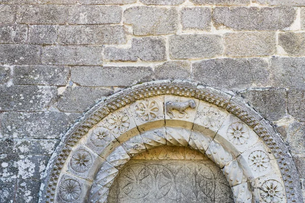 Monastero Chiesa San Miguel Eire Panton Lugo Spagna — Foto Stock