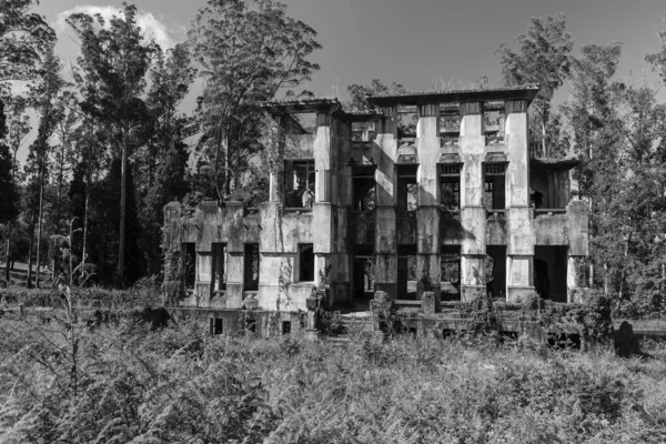 Cesuras Espanha Junho 2017 Ruínas Antigo Sanatório Que Nunca Foi — Fotografia de Stock