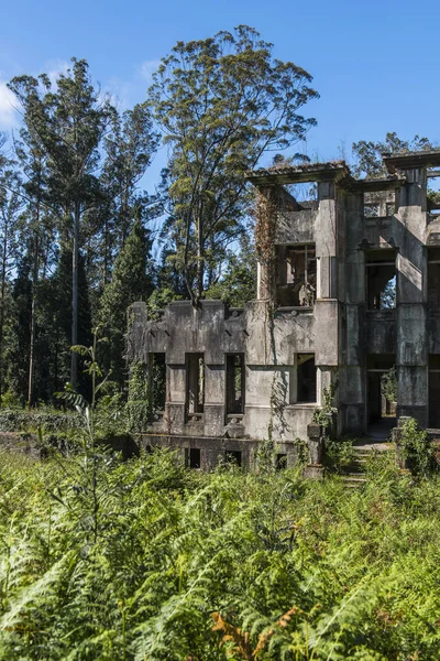 Cesuras Spain June 2017 Ruins Old Sanatorium Which Never Completed — Stock Photo, Image