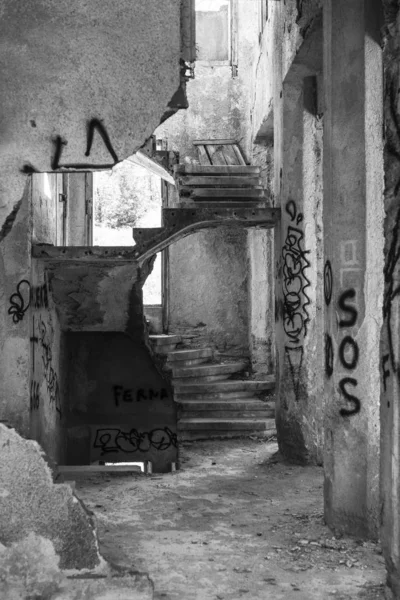 Cesuras Spanien Juni 2017 Ruinen Eines Alten Sanatoriums Das Nie — Stockfoto