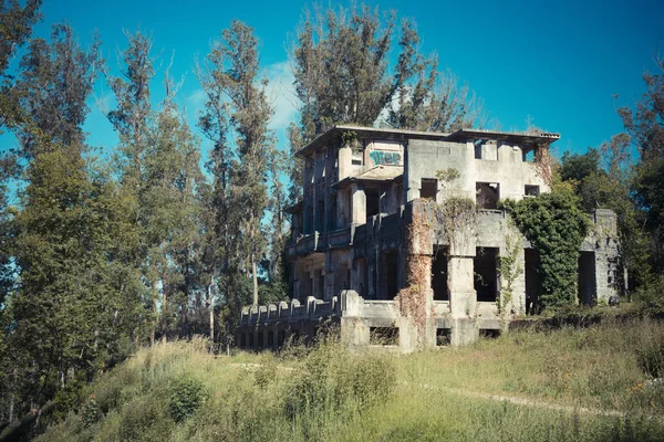 Cesuras Spain June 2017 Ruins Old Sanatorium Which Never Completed — Stock Photo, Image