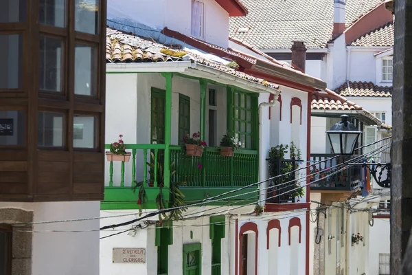 Galiçya Daki Betanzos Köyünün Tipik Binaları Spanya — Stok fotoğraf