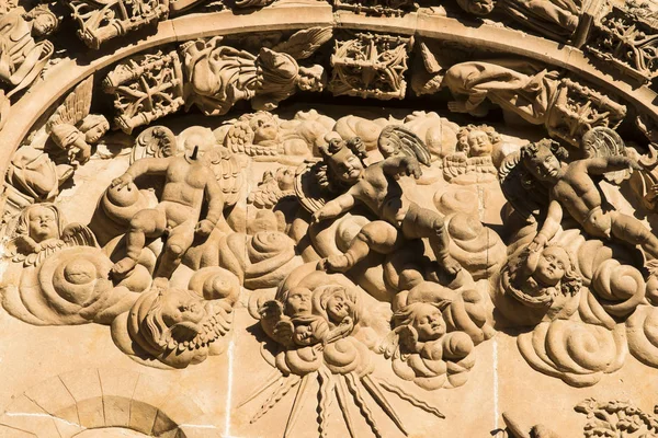 Salamanca Spanje September 2017 Kathedraal Van Hemelvaart Van Maagd Volksmond — Stockfoto