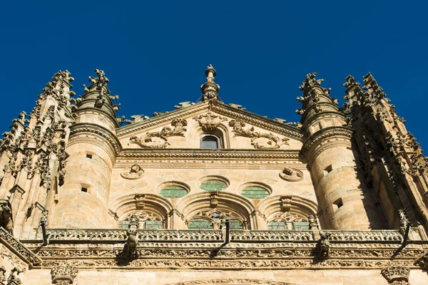 Salamanca Spanien September 2017 Kathedrale Der Jungfrau Maria Volksmund Als — Stockfoto
