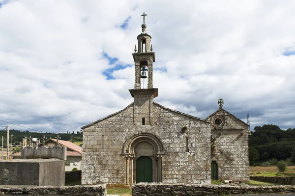 Igreja Ansemil Silleda Espanha Antigo Mosteiro Medieval Freiras Beneditinas Igreja — Fotografia de Stock