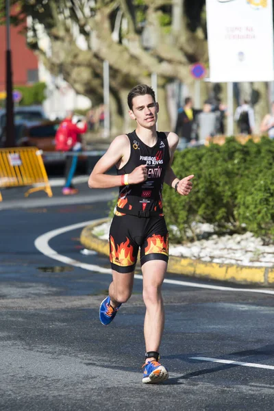 Pontevedra España Mayo 2016 Detalle Los Participantes Campeonato España Relé — Foto de Stock