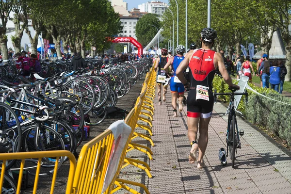 Pontevedra Spanien Mai 2016 Einzelheiten Der Teilnehmer Der Meisterschaft Der — Stockfoto