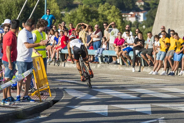 Pontevedra Hiszpania Sierpnia 2016 Szczegóły Xvi Pontevedra City Triathlon Która — Zdjęcie stockowe