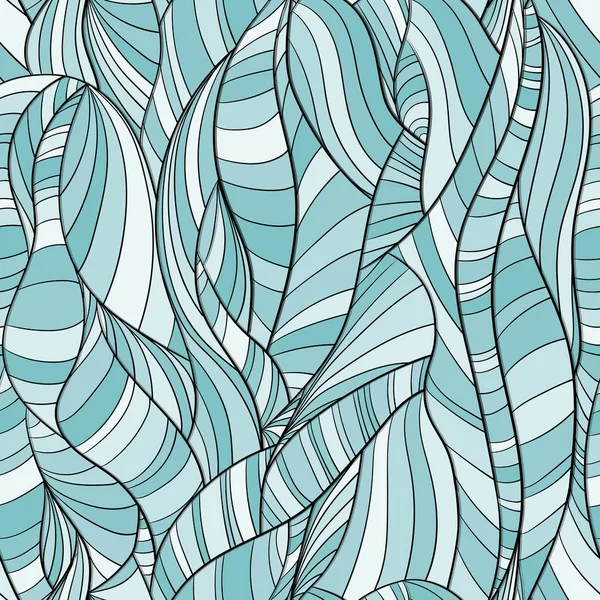 Patrón de fondo multicolor sin costuras líneas abstractas y ondas — Vector de stock