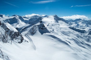 Milli Parkı Hohe Tauern kışın