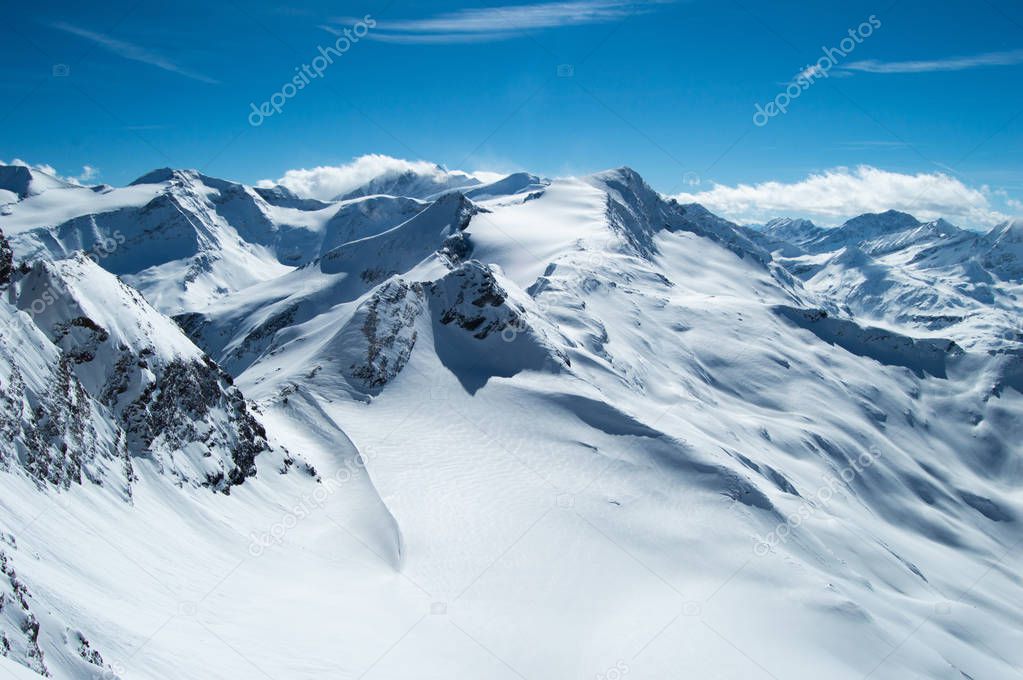 National park Hohe Tauern in winter