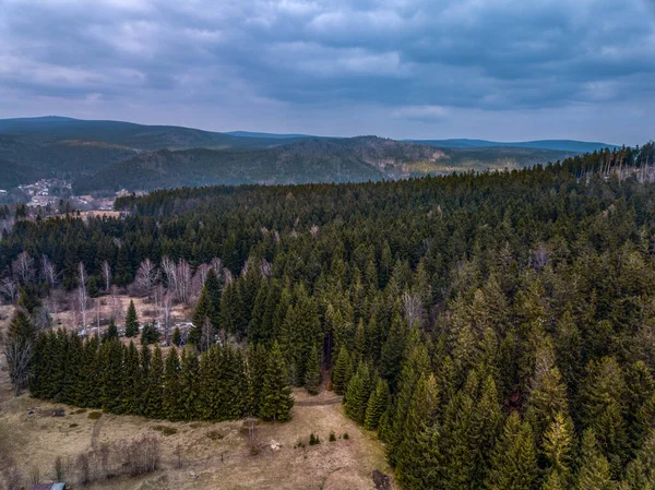 Blick Von Oben Auf Horni Maxov Der Tschechischen Republik — Stockfoto