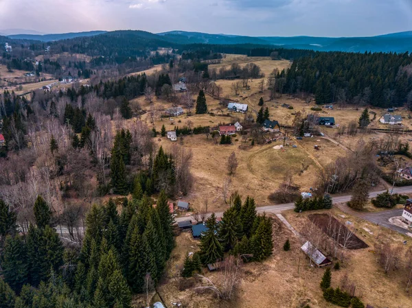 Blick Von Oben Auf Horni Maxov Der Tschechischen Republik — Stockfoto