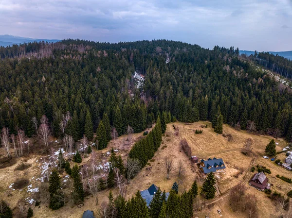 Blick Von Oben Auf Horni Maxov Der Tschechischen Republik — Stockfoto