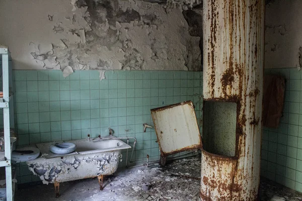 Zone Exclusion Tchernobyl Hôpital — Photo