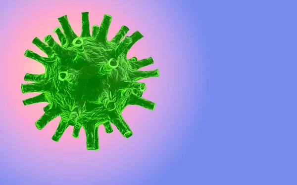 Απόδοση Του Μοντέλου Coronavirus Covid — Φωτογραφία Αρχείου