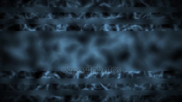 Abstrakta suddiga vatten bakgrund - blå — Stockvideo
