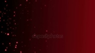 Kabarcıklar arka plan - kırmızı akan