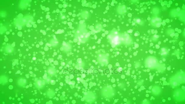 Contexte abstrait de paillettes - Vert — Video