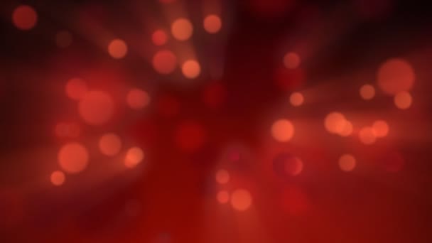 光粒子背景-红色 — 图库视频影像
