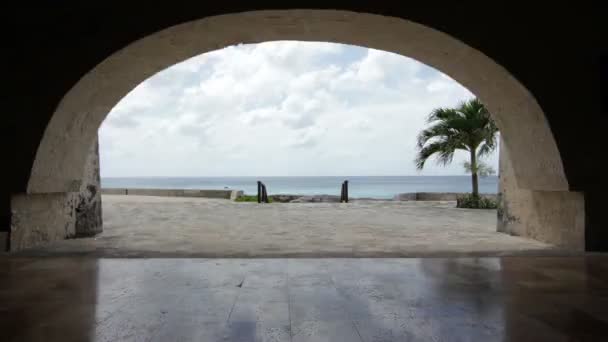 Cozumel Archway Time Lapse — Stock Video