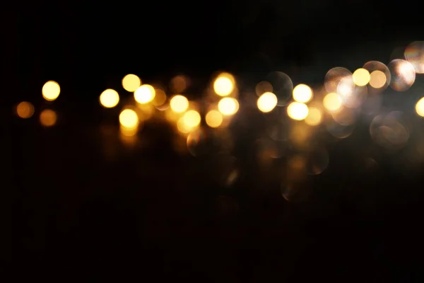 Glitter vintage lights background. — Stock Photo, Image