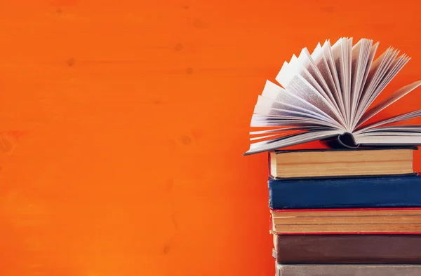 Stack of old books — Stock Photo, Image