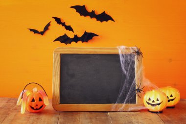 Cadılar Bayramı tatil kavramı.