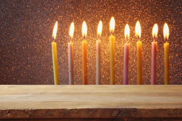 Yahudi bayramı Hanuka geçmişi — Stok fotoğraf