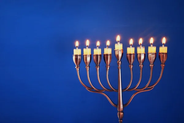 Afbeelding van Joodse vakantie Hanukkah achtergrond — Stockfoto