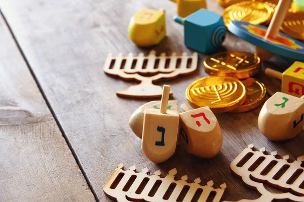 Imagem de férias judaicas Hanukkah fundo — Fotografia de Stock