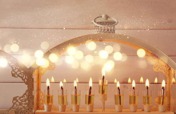 Imagen de vacaciones judías fondo Hanukkah — Foto de Stock