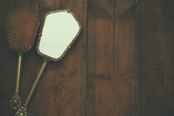 Vintage donna accessori da toilette — Foto Stock