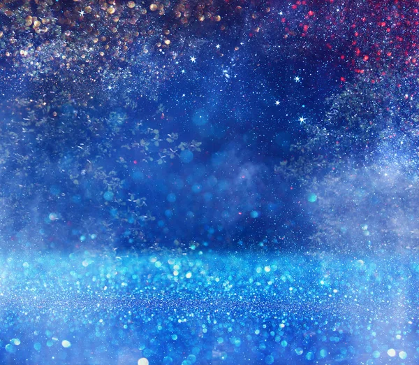 Glitter vintage blue background. — Stock Photo, Image