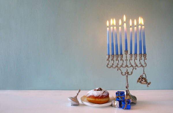 Image of jewish holiday Hanukkah