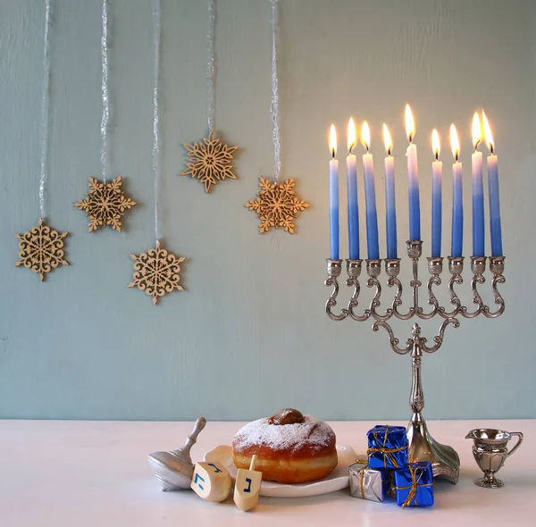 Immagine della festa ebraica Hanukkah — Foto Stock