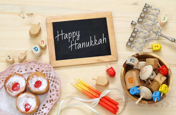 Imagem de feriado judaico Hanukkah — Fotografia de Stock