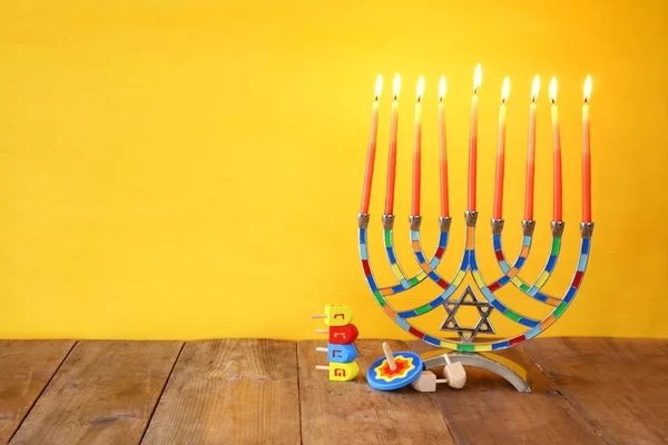 Imagem de feriado judaico Hanukkah — Fotografia de Stock