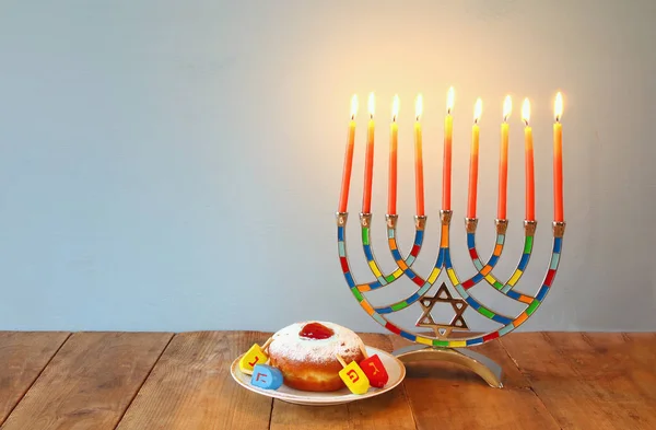 Bild des jüdischen Feiertags Chanukka — Stockfoto