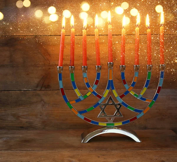 Immagine della festa ebraica Hanukkah — Foto Stock