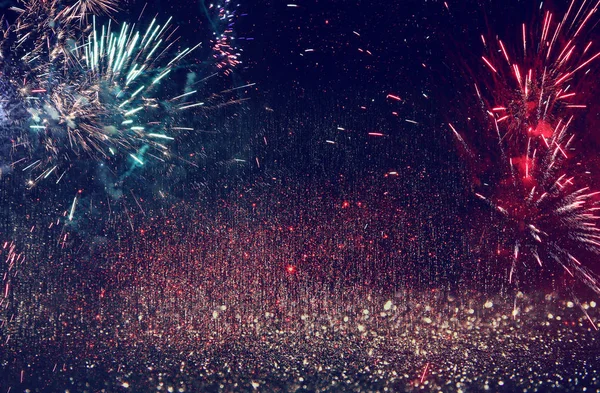Absztrakt holiday tűzijáték — Stock Fotó
