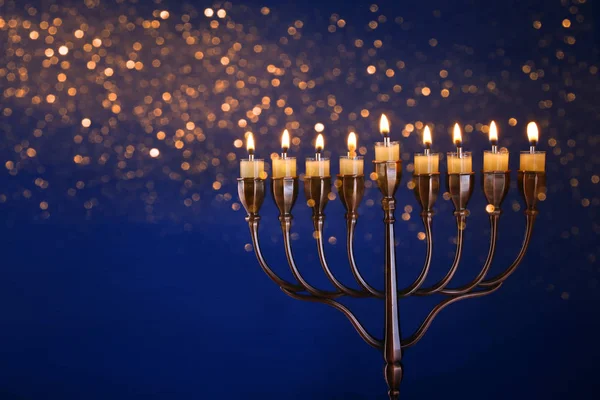 Joodse vakantie hanukkah — Stockfoto