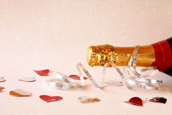 Imagem de garrafa de champanhe — Fotografia de Stock