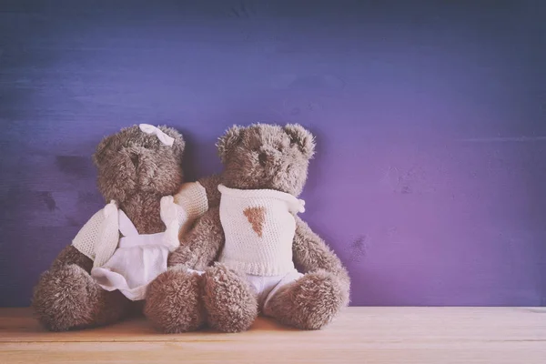 Cute teddy bears — Stock Photo, Image